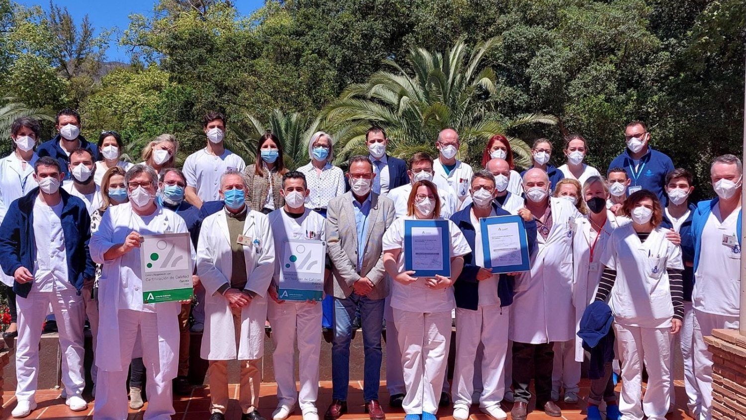 El Centro Asistencial San Juan de Dios de Málaga consigue la certificación de calidad ‘Óptima’