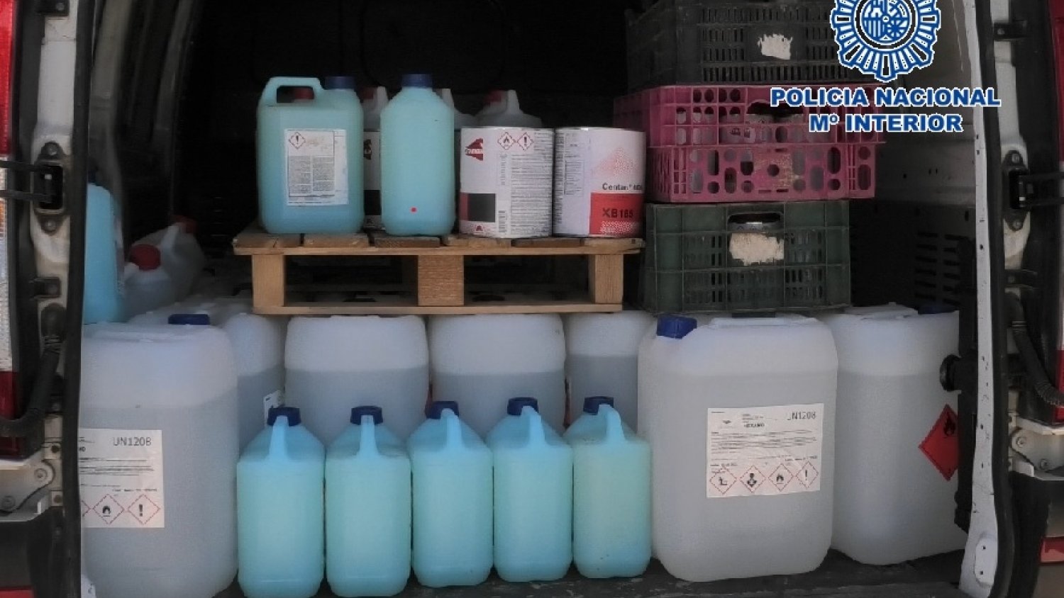 La Policía Nacional desarticula un laboratorio clandestino en Alhaurín el Grande