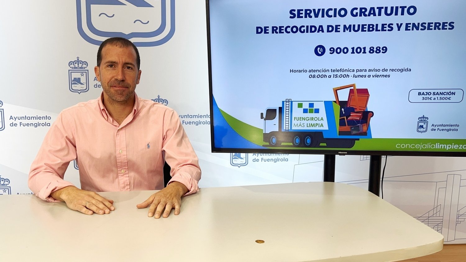 Fuengirola retira 220 toneladas de enseres y muebles de la vía pública en el primer trimestre del año