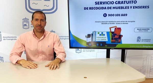 Fuengirola retira 220 toneladas de enseres y muebles de la vía pública en el primer trimestre del año