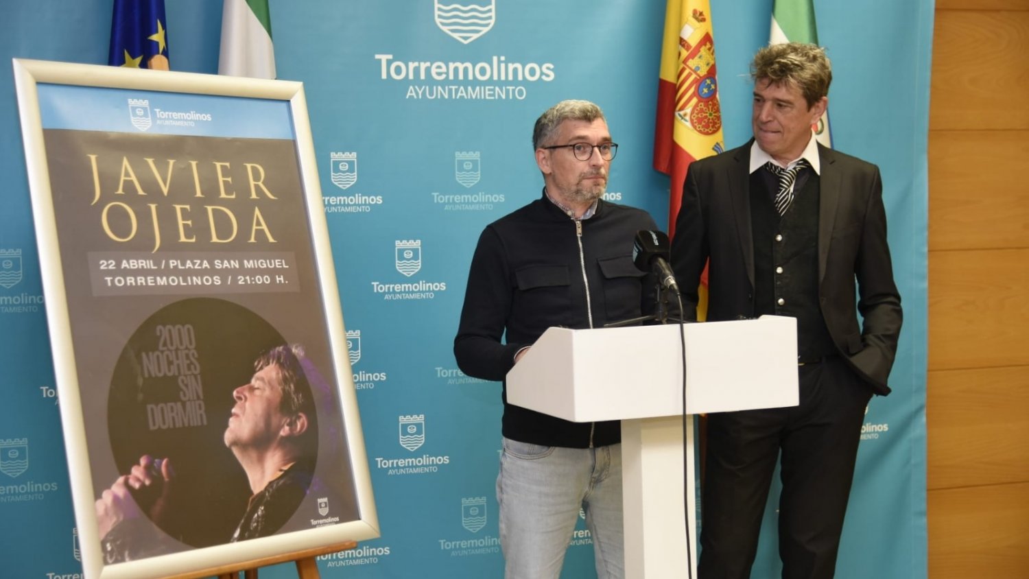 La Plaza San Miguel de Torremolinos acoge el concierto ‘2000 noches sin dormir’ de Javier Ojeda