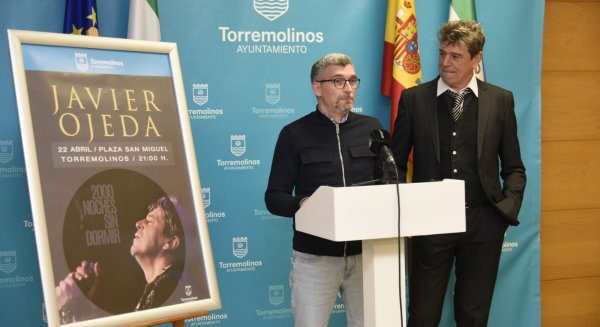 La Plaza San Miguel de Torremolinos acoge el concierto ‘2000 noches sin dormir’ de Javier Ojeda