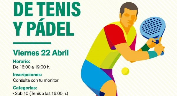 Los Juegos Deportivos Municipales comienzan con la jornada de tenis y pádel