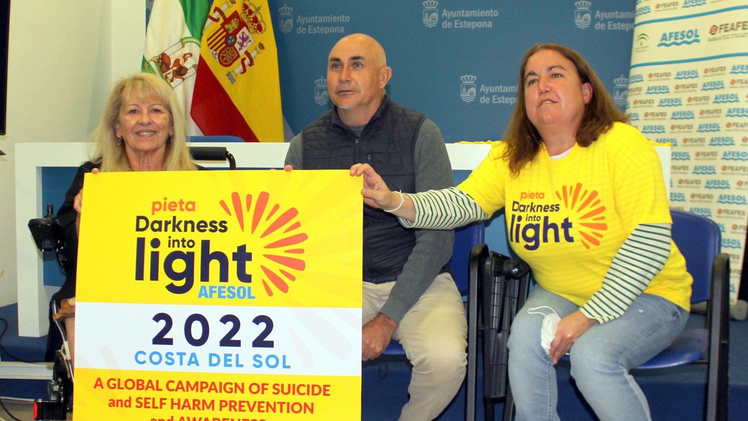 Estepona se suma a la marcha solidaria ‘Darkness into Light’ para la prevención del suicidio