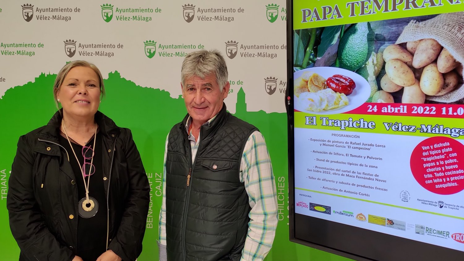 Vélez-Málaga presenta la programación de la VI Jornada de la papa temprana de El Trapiche