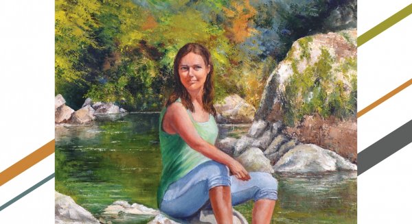 María Pilar Anarte presenta su exposición de óleos  ‘Impresiones’ en la Casa de Las Tejerinas