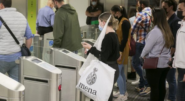 Metro de Málaga supera los datos de la última Semana Santa con un incremento del 4%