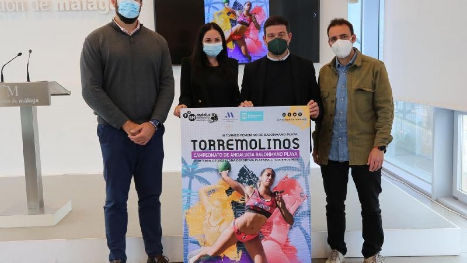 Más de 300 jugadoras se darán cita en Torremolinos para disputar el Campeonato de Andalucía de Balonmano Playa