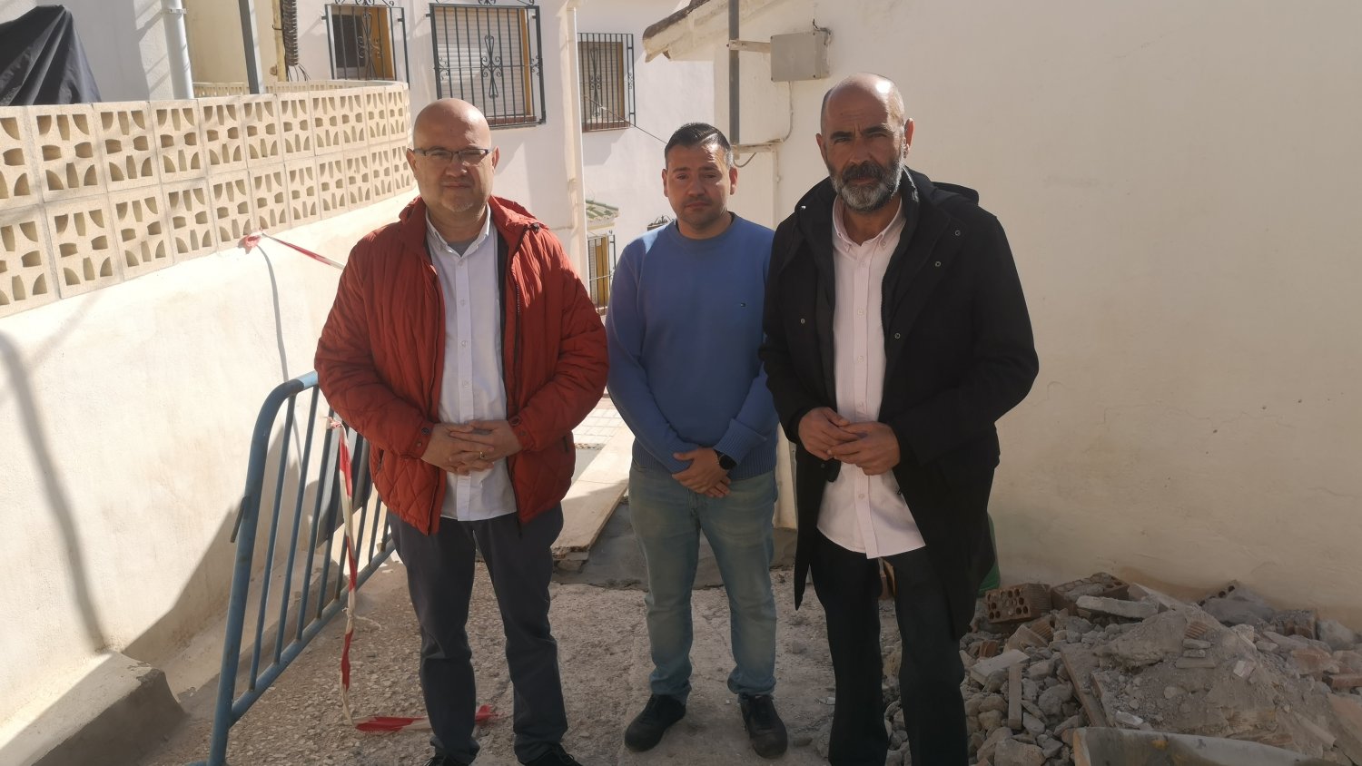 Infraestructuras inicia los trabajos de mejora en la calle El Pilar de Chilches