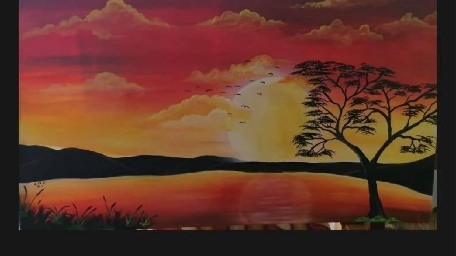 La artista costarricense Shirley Rojas expone su obra pictórica en la Casa de Las Tejerinas