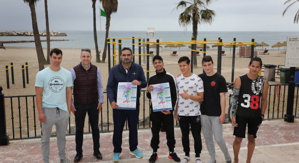 Marbella, escenario de una prueba de la II Copa Provincial de Calistenia