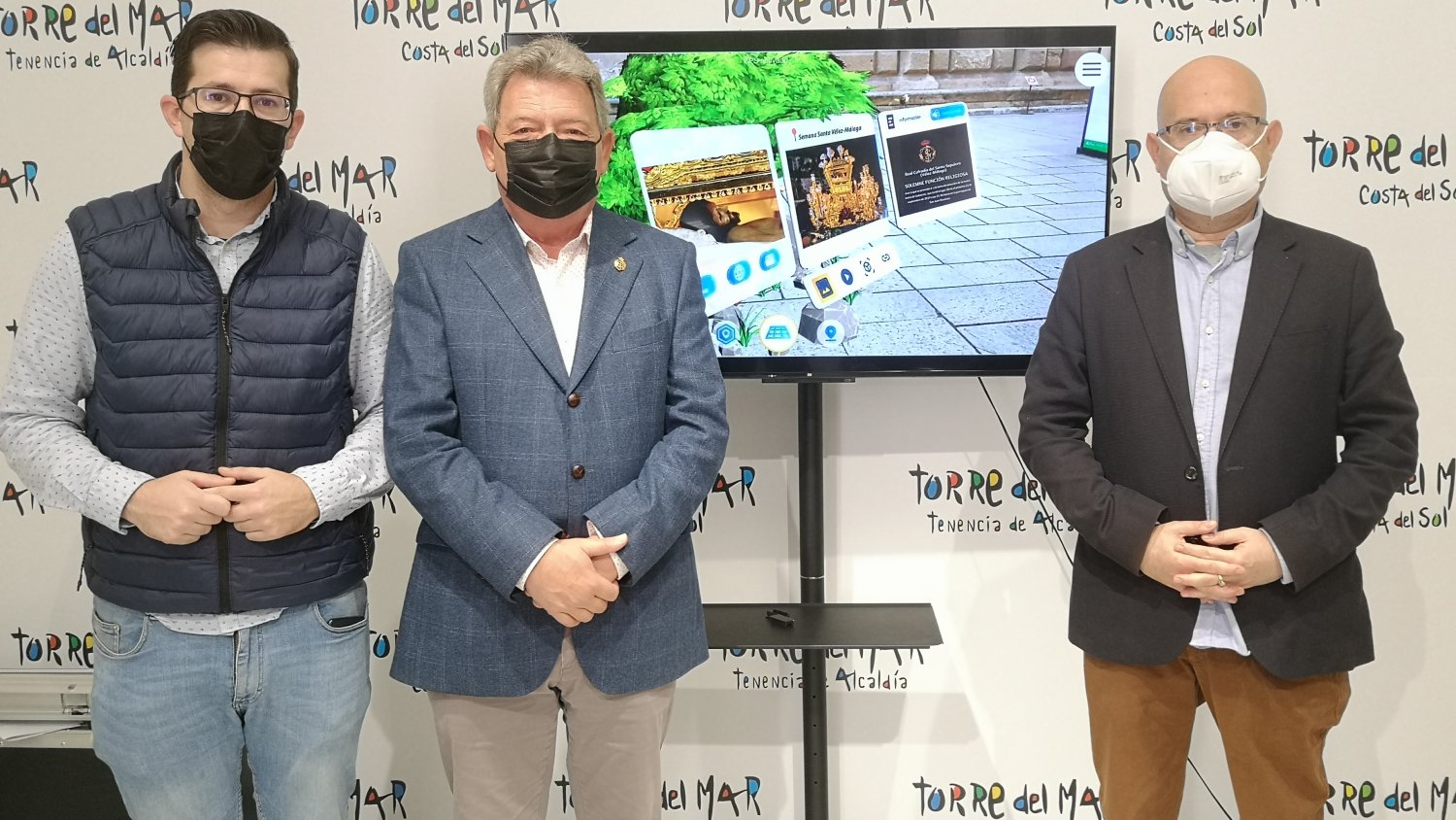 Turismo incorpora la Semana Santa de Vélez-Málaga a Cultuar, su app de realidad aumentada