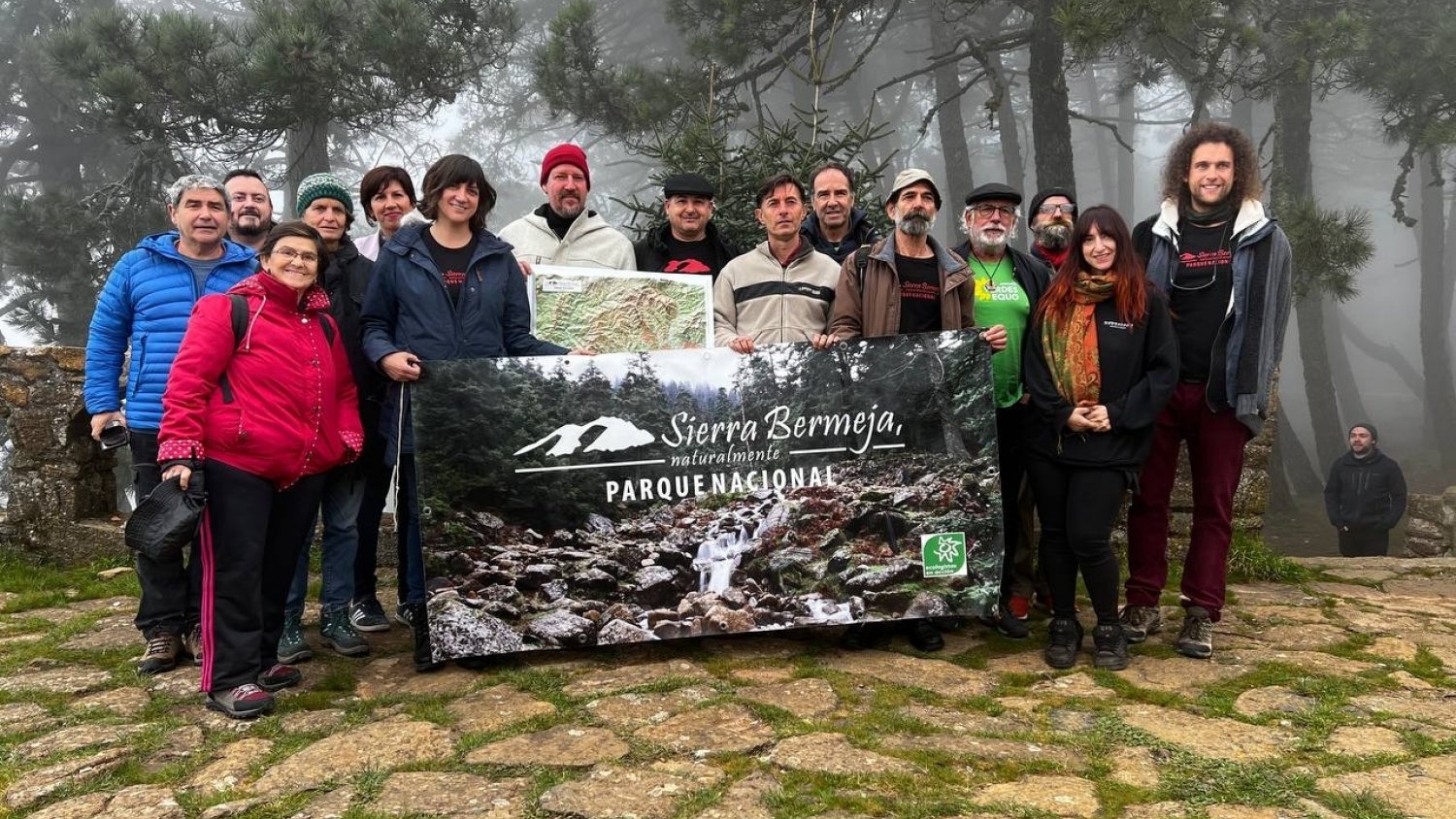 Sierra Bermeja recibe la visita de Thomas Waitz, el copresidente del Partido Verde Europeo