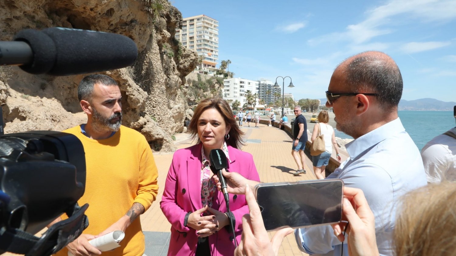 PP de Torremolinos eleva al pleno la protección de las playas del municipio ante los temporales