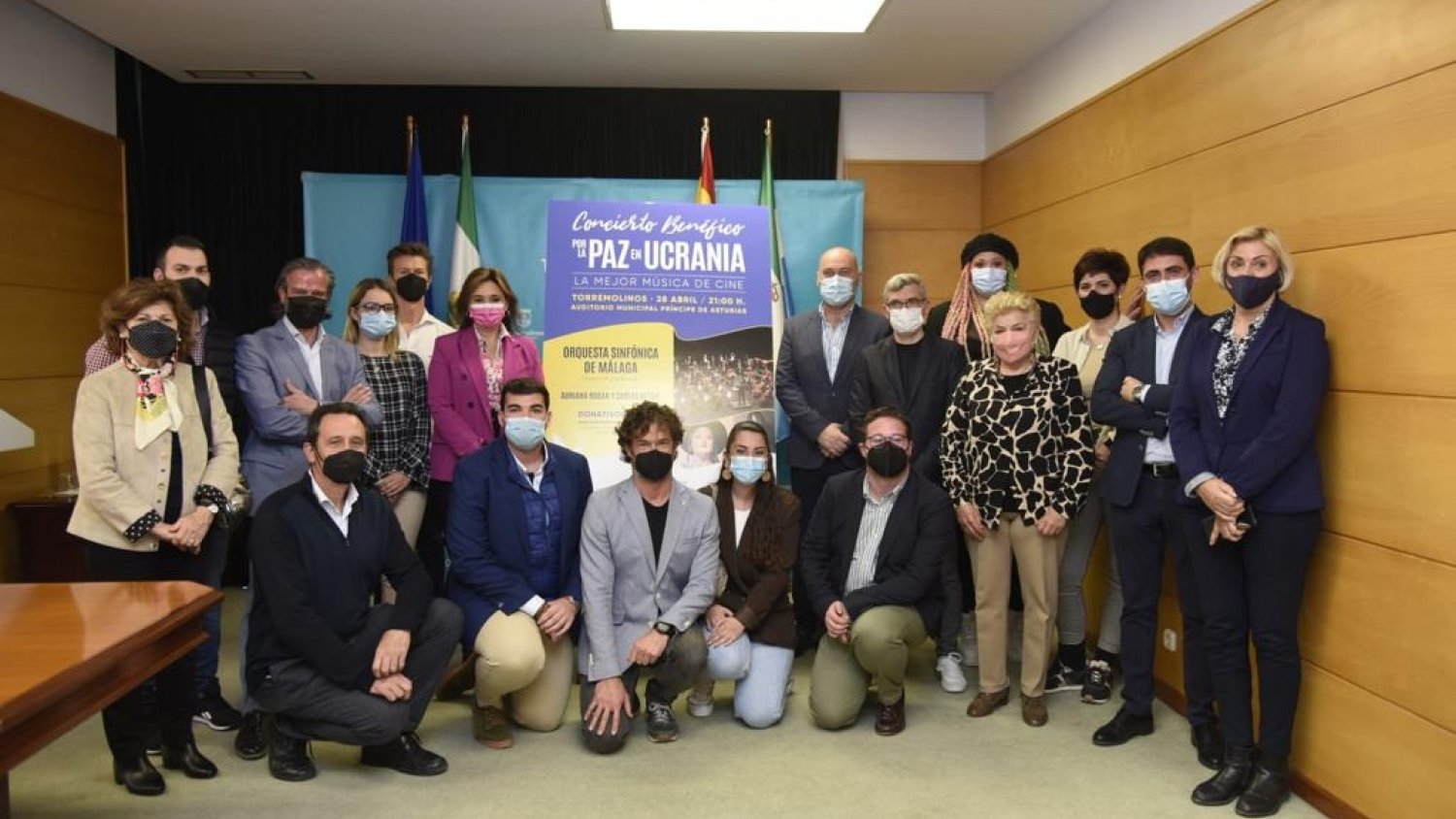 La Orquesta Sinfónica de Málaga ofrecerá un concierto benéfico por la paz en Ucrania