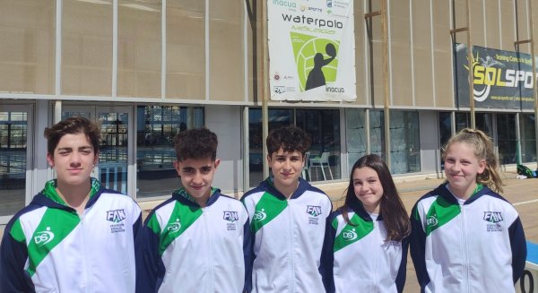 Las selecciones andaluzas de Waterpolo infantil convocan a cinco jugadores malagueños
