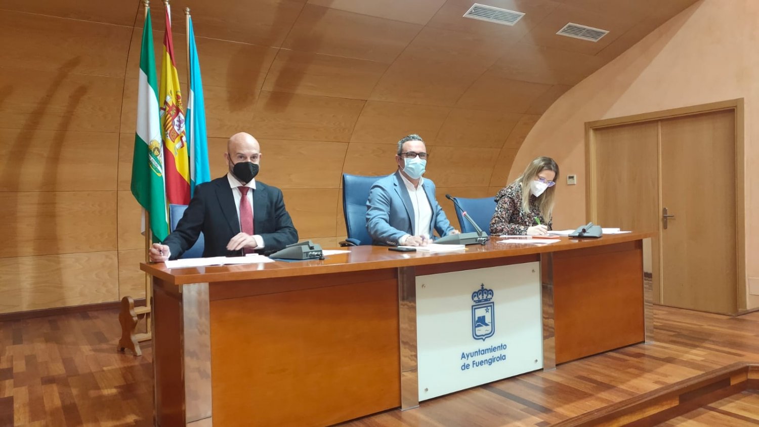 Más de 150 agentes de la Policía Nacional componen el dispositivo de seguridad de Semana Santa en Fuengirola