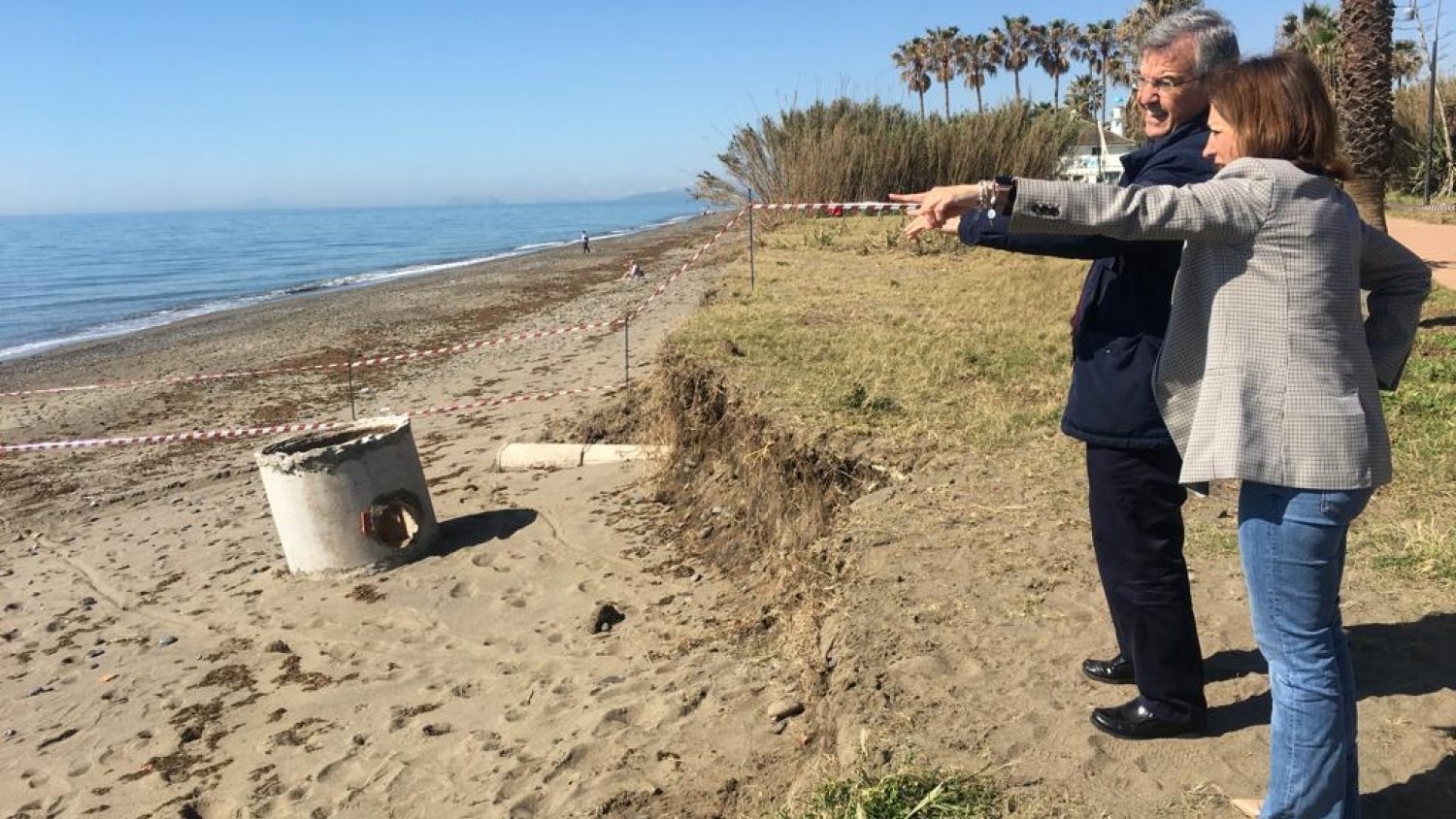 La Junta pide al Gobierno central que cuente con los ayuntamientos para arreglar las playas