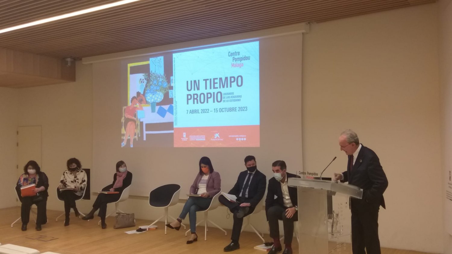 El Centre Pompidou Málaga acoge la presentación de la exposición ‘Un tiempo propio’