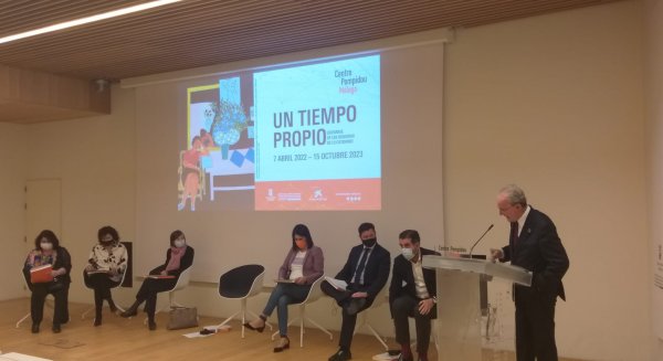 El Centre Pompidou Málaga acoge la presentación de la exposición ‘Un tiempo propio’