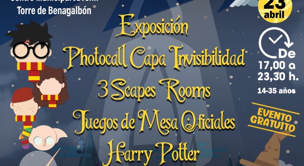 Rincón de la Victoria programa actividades gratuitas con motivo del 20 aniversario de Harry Potter