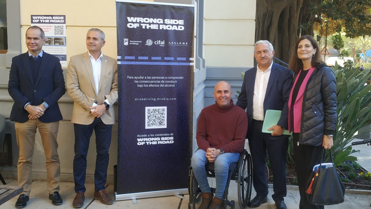 Cifal Málaga y la asociación Aesleme se unen para concienciar sobre los riesgos del alcohol al volante