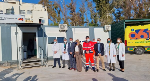 Salud pone en marcha una nueva base asistencial del 061 en San Pedro de Alcántara