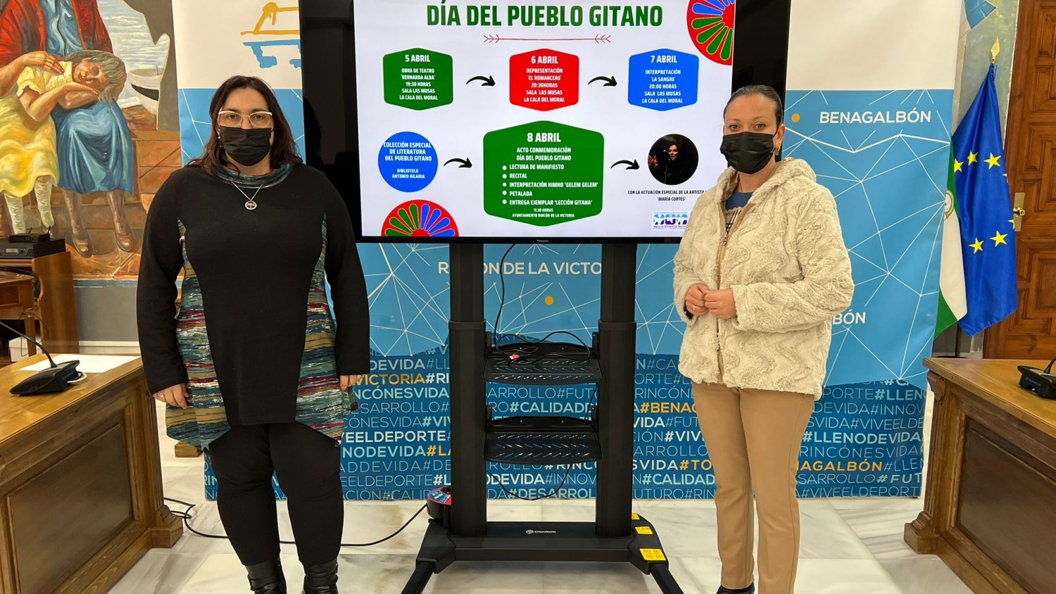 Rincón de la Victoria se une para la celebración del Día Internacional del Pueblo Gitano