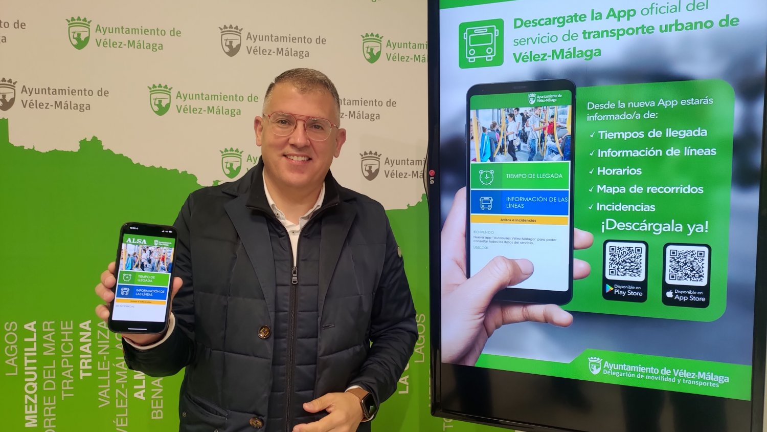 Vélez-Málaga avanza en la digitalización de la movilidad con la App de autobuses urbanos