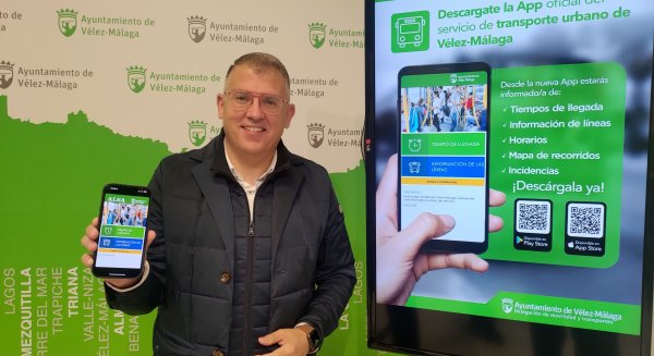 Vélez-Málaga avanza en la digitalización de la movilidad con la App de autobuses urbanos