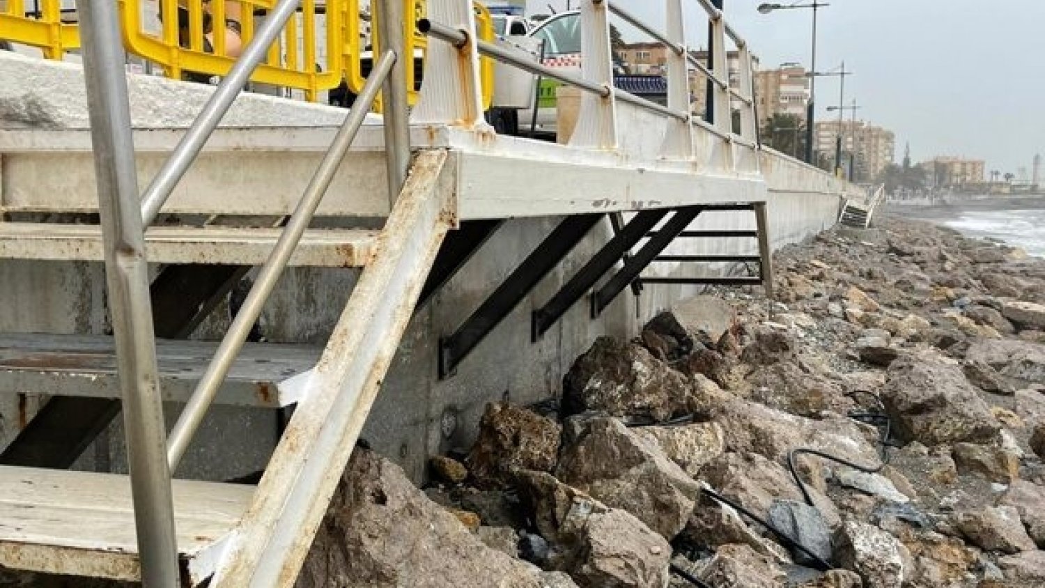 Málaga activa el plan de emergencia municipal debido al temporal