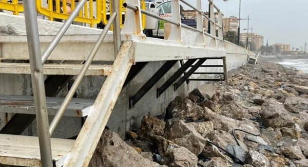 Málaga activa el plan de emergencia municipal debido al temporal