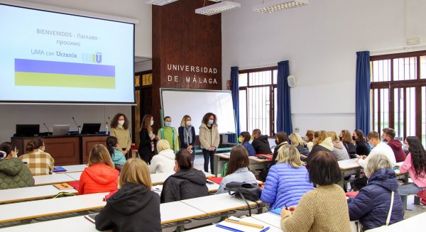 UMA.- La UMA ofrece clases de español gratuitas a ucranianos refugiados