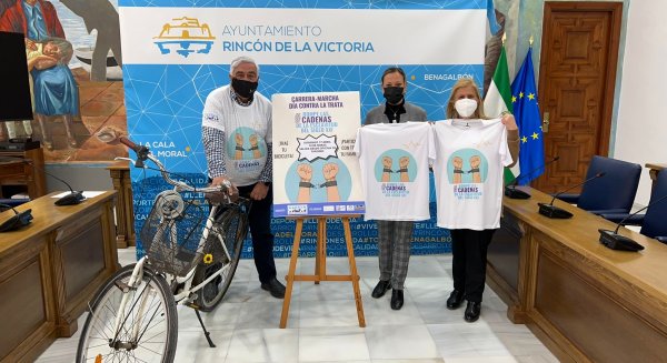 Rincón de la Victoria organiza la marcha `Rompe las cadenas de la esclavitud del S.XXI´