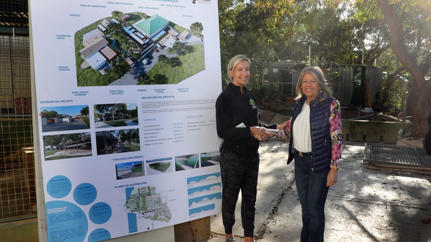 Marbella inicia las obras de modernización de las instalaciones de la protectora de animales Triple A