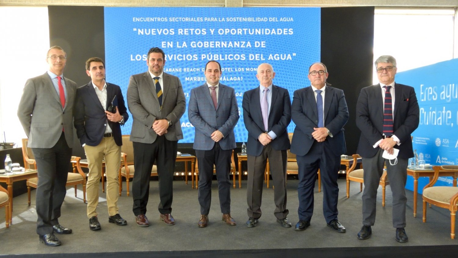 ASA Andalucía junto a ACOSOL acogen una jornada sobre la gobernanza en los servicios públicos del agua