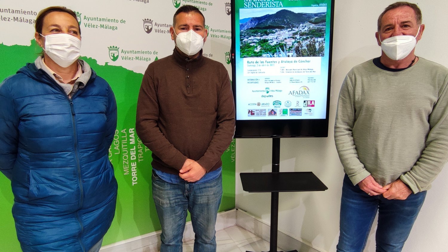 Vélez-Málaga organiza la XVII Marcha senderista de Afadax