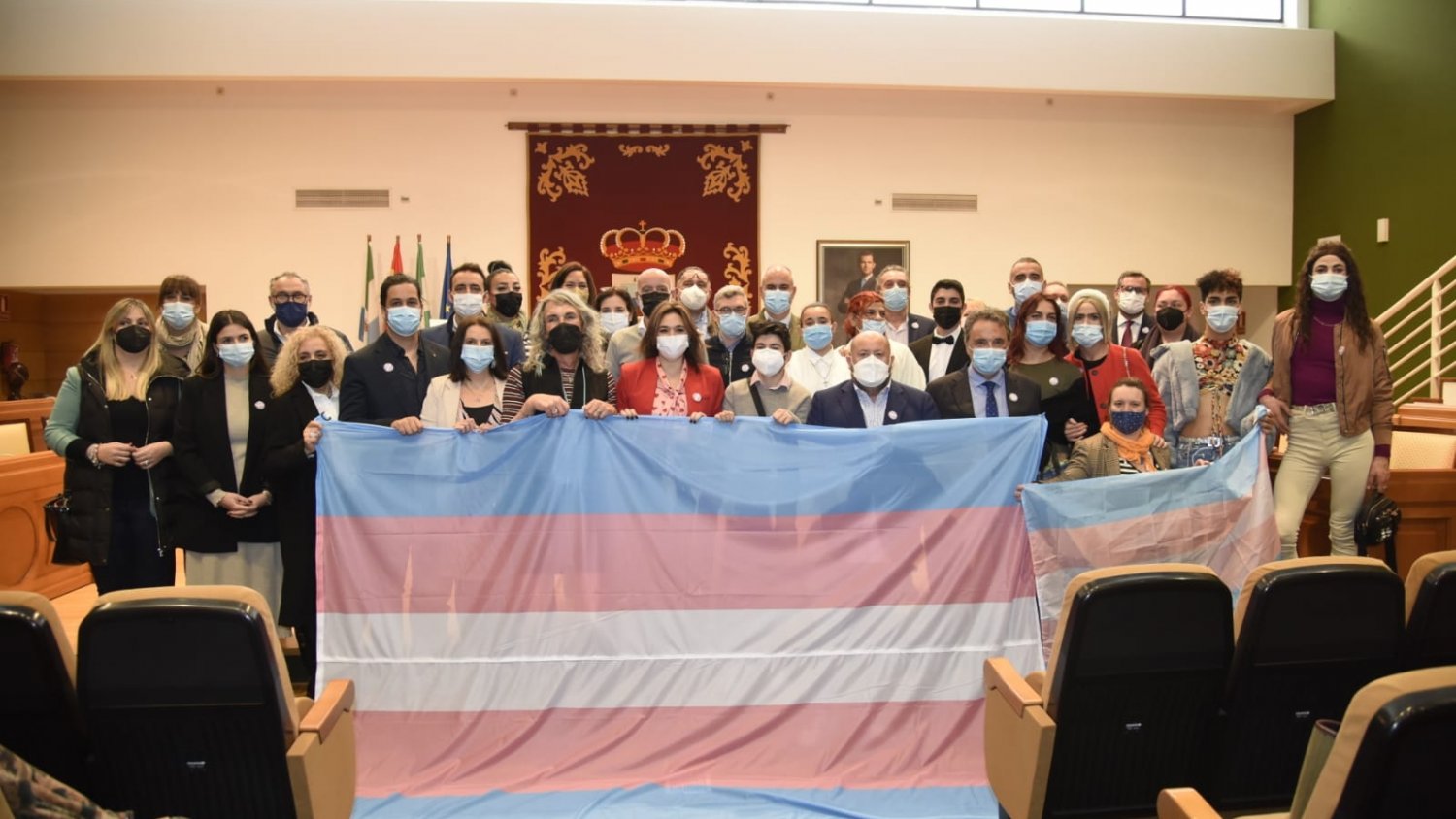 Torremolinos celebra el Día de la Visibilidad Trans en un acto con una exposición interactiva