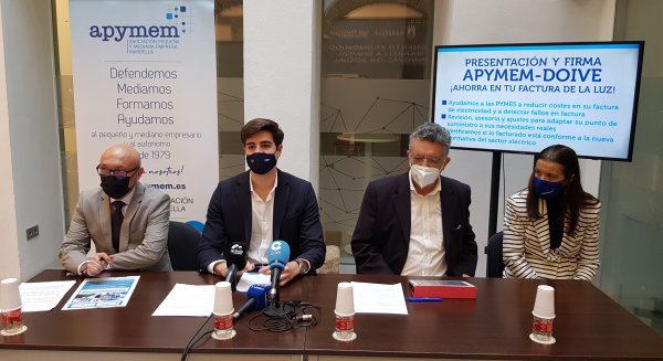 Marbella respalda un acuerdo entre Apymem y la firma Doive para que autónomos y pymes