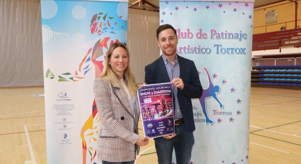 El Pabellón Deportivo de Torrox, sede del patinaje artístico de Andalucía