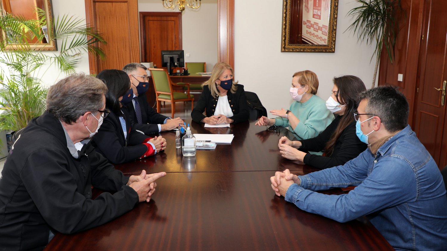 Marbella respalda a la nueva junta directiva de la Asociación de Alcohólicos Rehabilitados Sampedreña