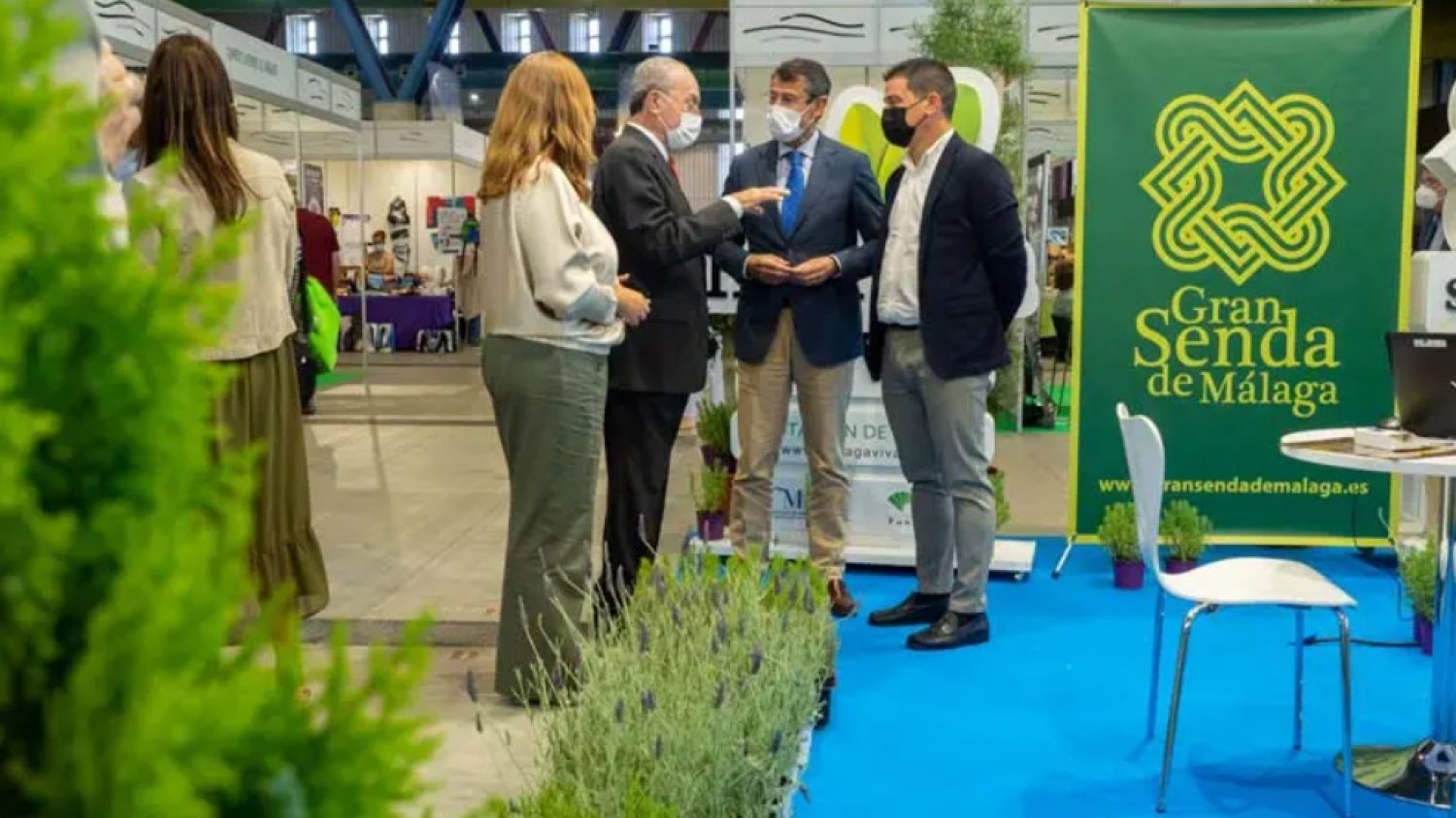 El área sanitaria Este de Málaga-Axarquía promociona la vida saludable en la feria Natura Málaga