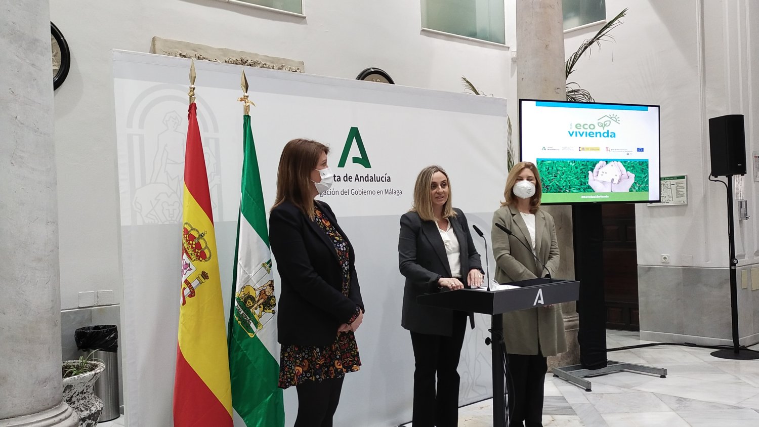 Carazo presenta el Plan Ecovivienda con una inversión que afectará a 33.000 viviendas andaluzas