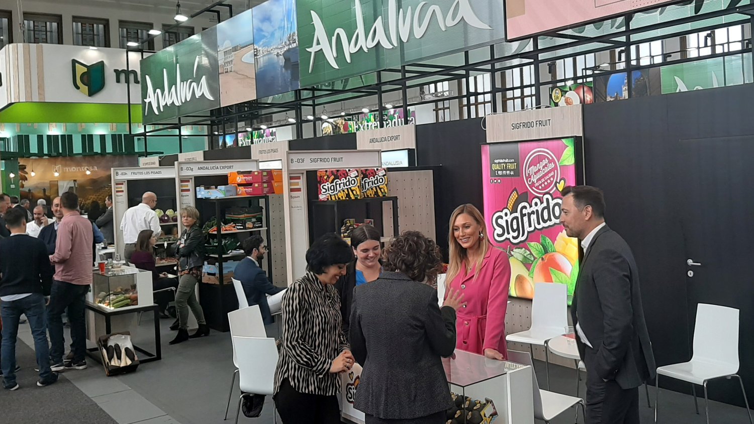 Extenda congrega en la Feria Fruit Logística de Berlín a medio centenar de empresas andaluzas