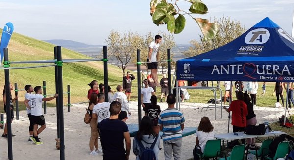 El Parque Atalaya acogen la II Copa Provincial de Calistenia