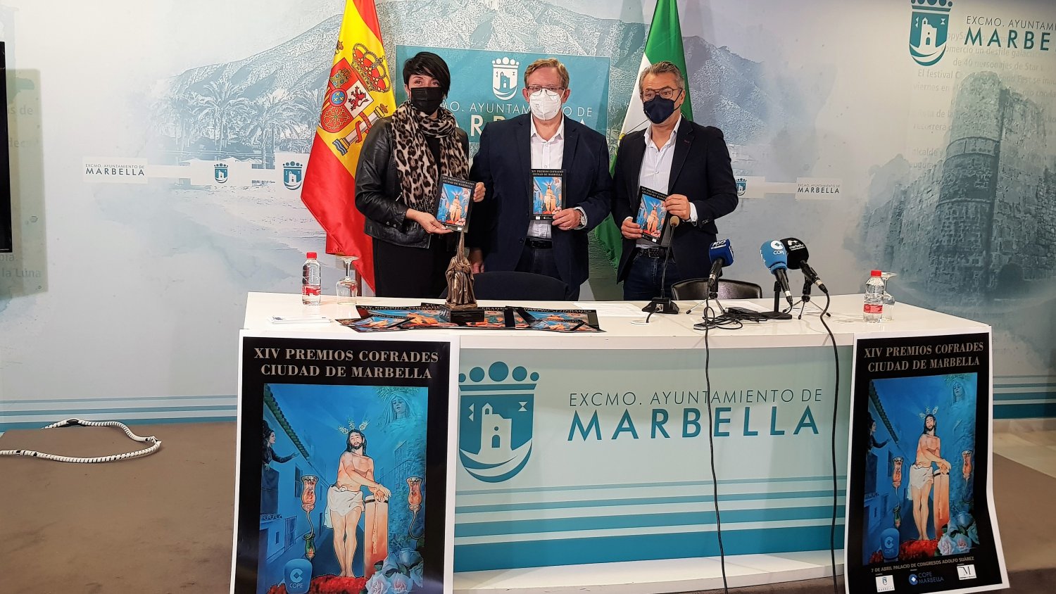 Los XIV Premios Cofrades Ciudad de Marbella reconocerán a una veintena de instituciones