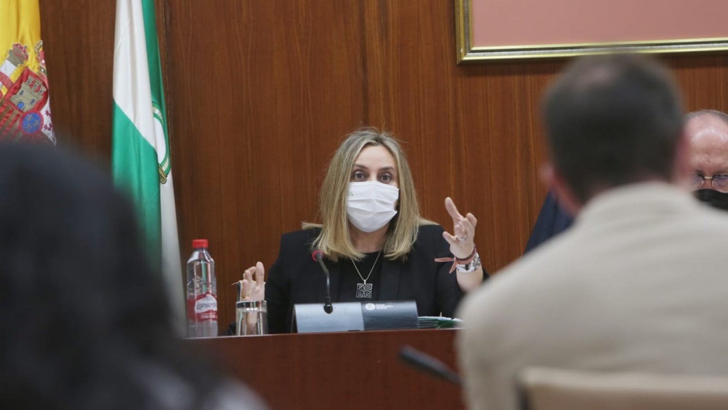 La A-92 mejorará su visibilidad con la renovación de los captafaros en sus cerca de 550 kilómetros