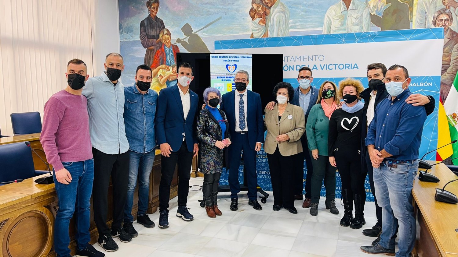 Rincón de la Victoria celebra un torneo de fútbol a beneficio de la Asociación Rincón Contigo