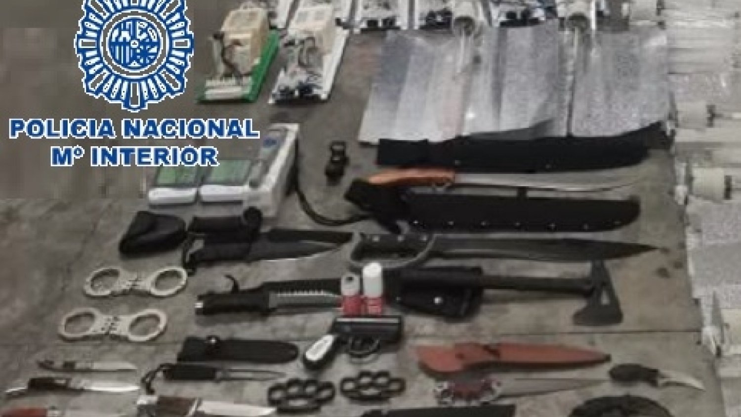 La Policía Nacional interviene 196 plantas de marihuana en un piso en Málaga
