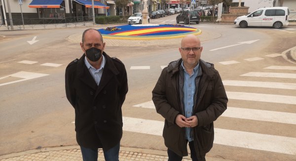 Medio Ambiente finaliza los trabajos de la glorieta de los Santos Ángeles Custodios de Vélez-Málaga
